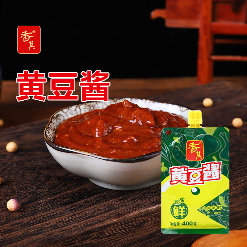香其黄豆酱400g袋装原味图片