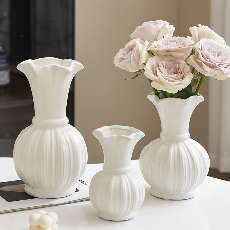 中古芬顿陶瓷花瓶客厅ins风水养插花鲜花干花装饰品摆件简约现代,鲜花速递/花卉仿真/绿植园艺,花瓶,淘宝优惠券,粉丝福利购,淘宝优惠卷