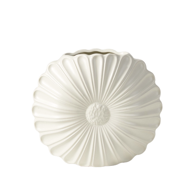 奶油风陶瓷花瓶摆件插花玄关客厅