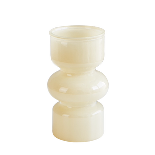 法式奶油风简约芬顿中古灯笼花瓶玻璃摆件插花装饰品桌面水培鲜花