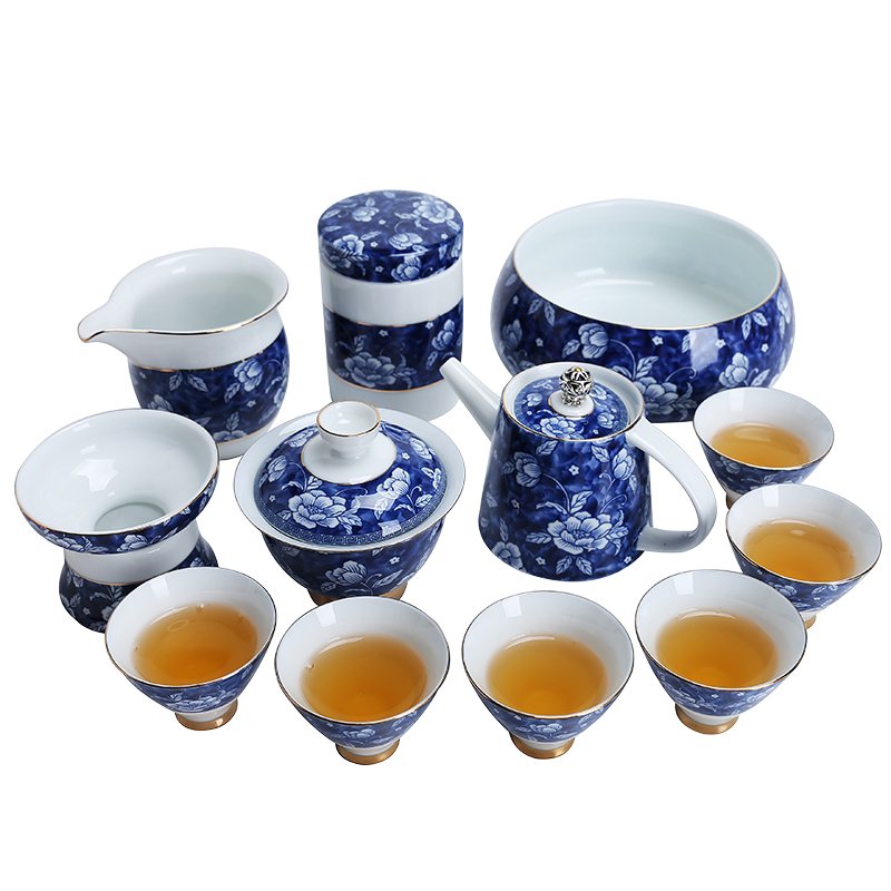陶瓷整套功夫茶具