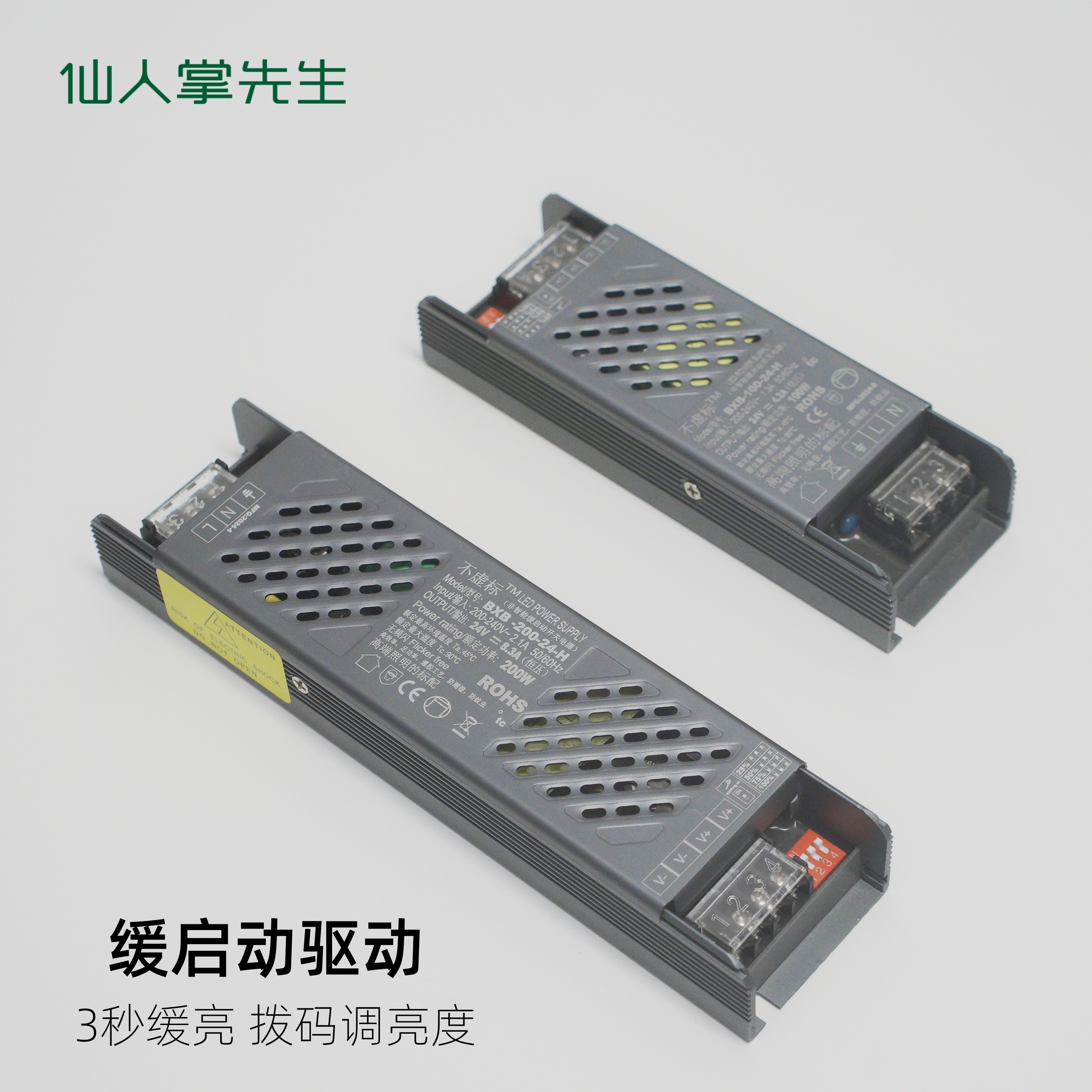 仙人掌先生变压器家用200W驱动器