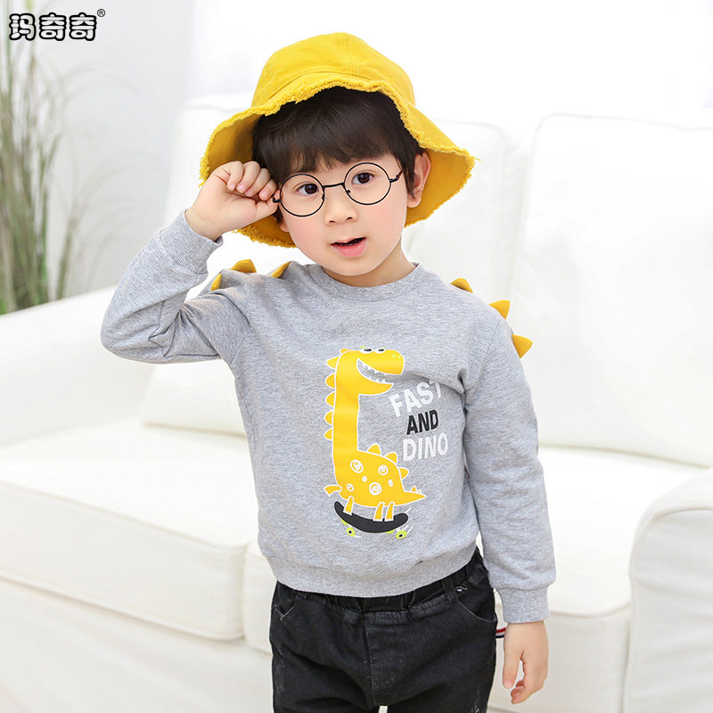 儿童卫衣2022新款男童春秋上衣韩版套头小童秋装长袖宝宝童装洋气在类目 童装/婴儿装/亲子装, 卫衣/绒衫中 - 来自Buy2taobao.com提供专业的淘宝代购服务