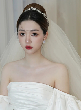 发箍合金水钻时尚百搭婚纱头饰