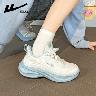 回力女鞋秋季软底运动鞋女款2025新款轻便缓震初中生休闲跑步鞋R