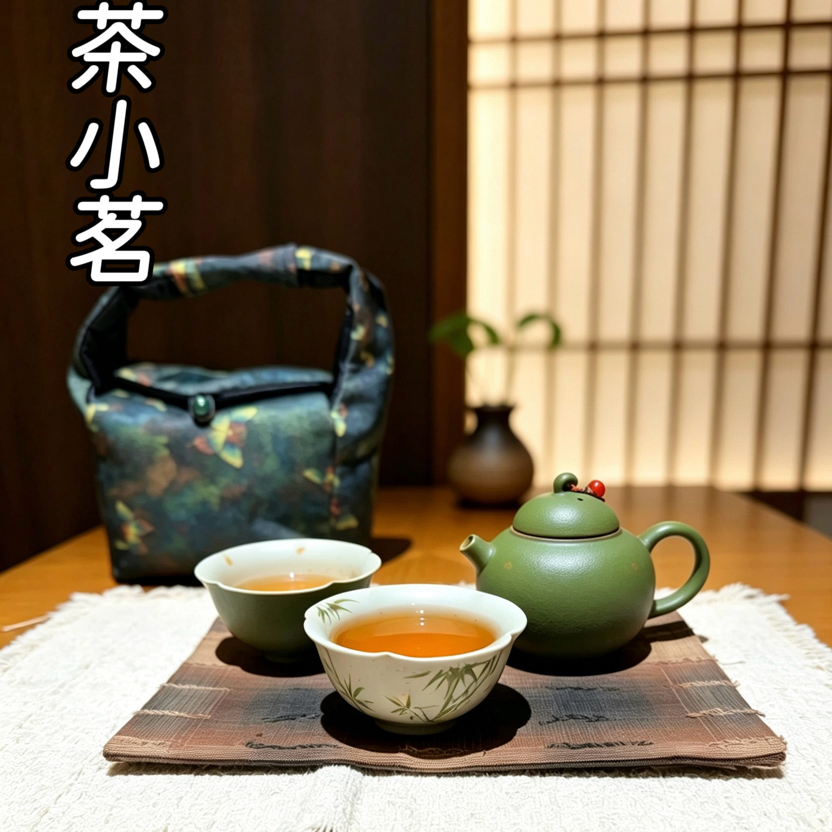 户外旅行收纳丨紫砂壶茶具套装茶杯礼盒装送礼现代小清新