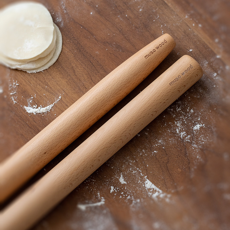 擀面杖家用三件套榉木捍面杖实木赶面棍子家用烘焙不粘杆面棒饺子,厨房/烹饪用具,擀面杖,淘宝优惠券,粉丝福利购,淘宝优惠卷