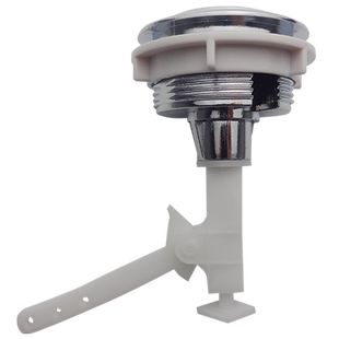 老式马桶水箱单按钮抽水马桶配件坐蹲便器顶部单按键冲水开关