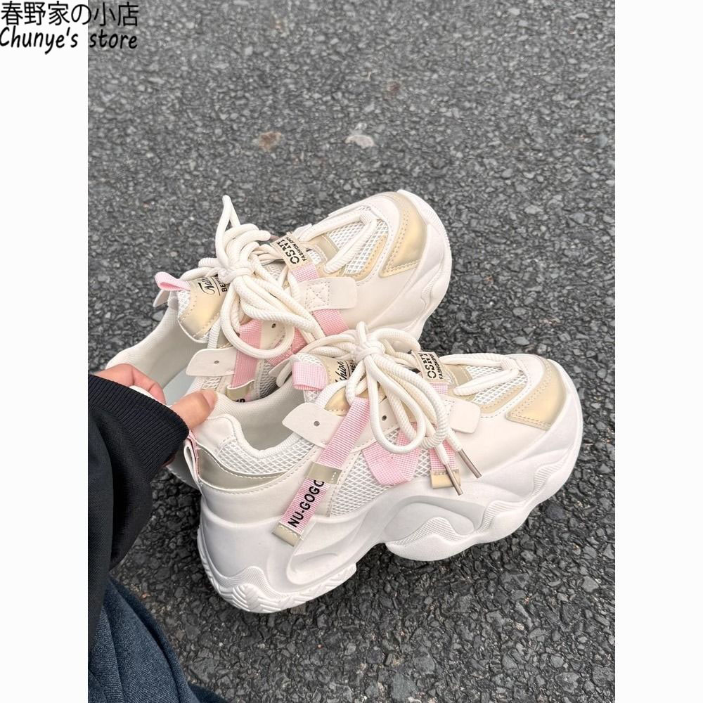 原创正品轻便薄款老爹鞋春野家