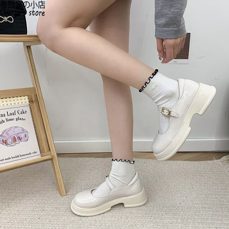 玛丽珍jk女鞋2025小众新款春野家