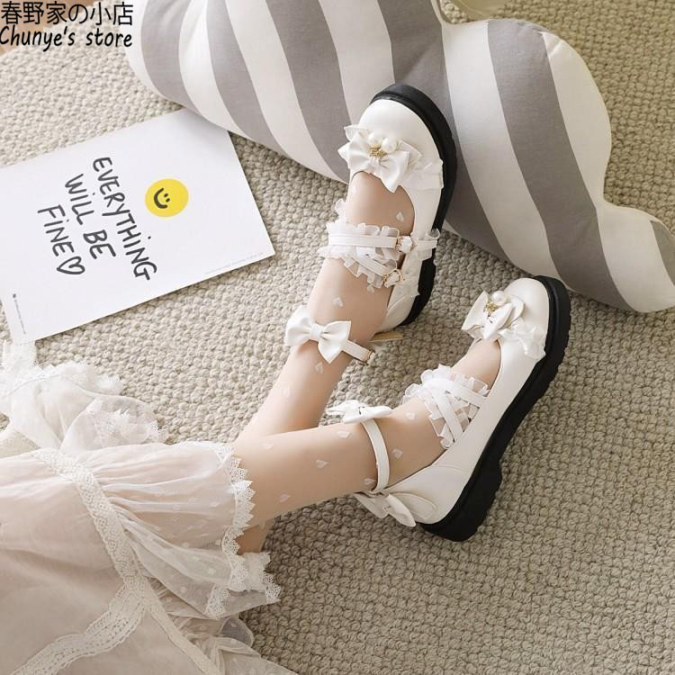 春野家lo鞋洛丽塔可爱软妹学院风