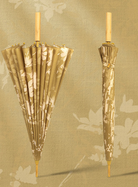 bpb中式雨伞加大加固抗风原创双人质感实木结实手动高颜值长柄伞