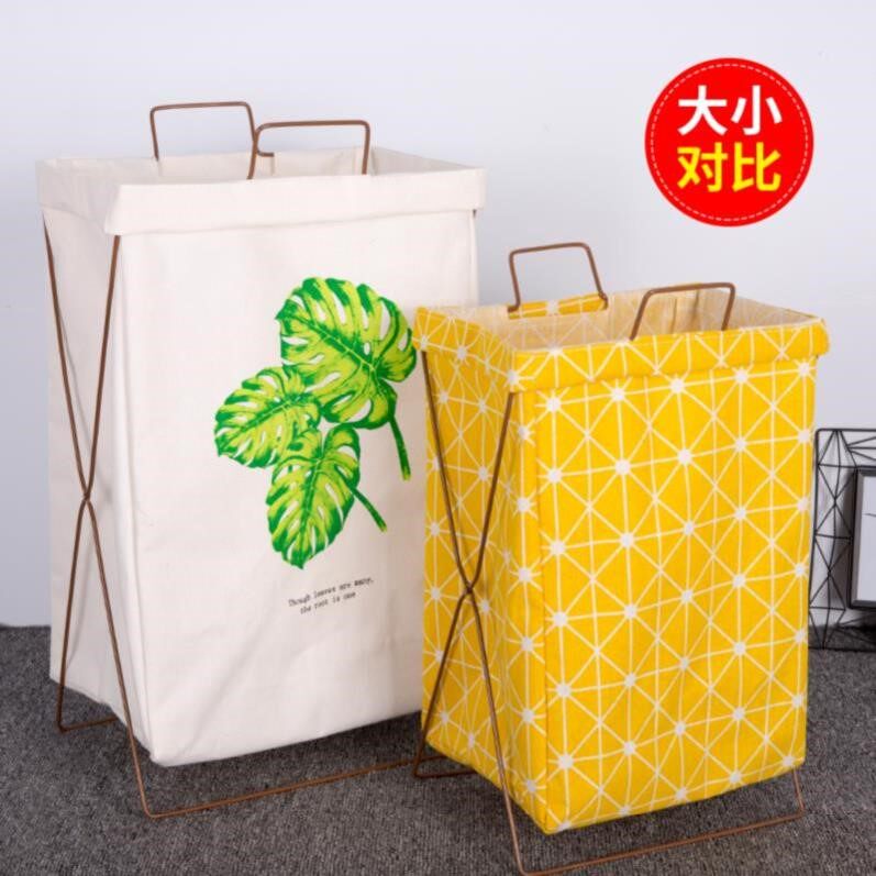 收纳桶脏衣桶装铁架储物桶束口阳台衣物篓北欧娃娃收纳箱卧室储蓄在类目 收纳整理, 家庭收纳用具, 收纳篮, 脏衣篮中 - 来自Buy2taobao.com提供专业的淘宝代购服务