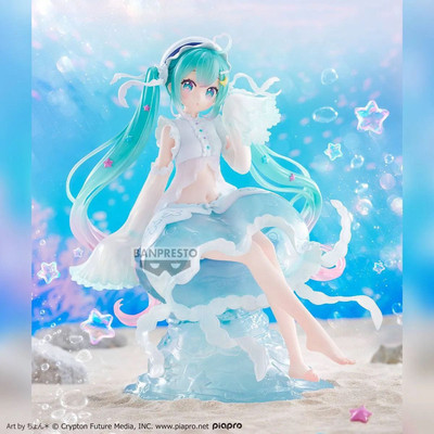 正版现货 眼镜厂 VOCALOID 初音未来 水母 Jellyfish 景品手办