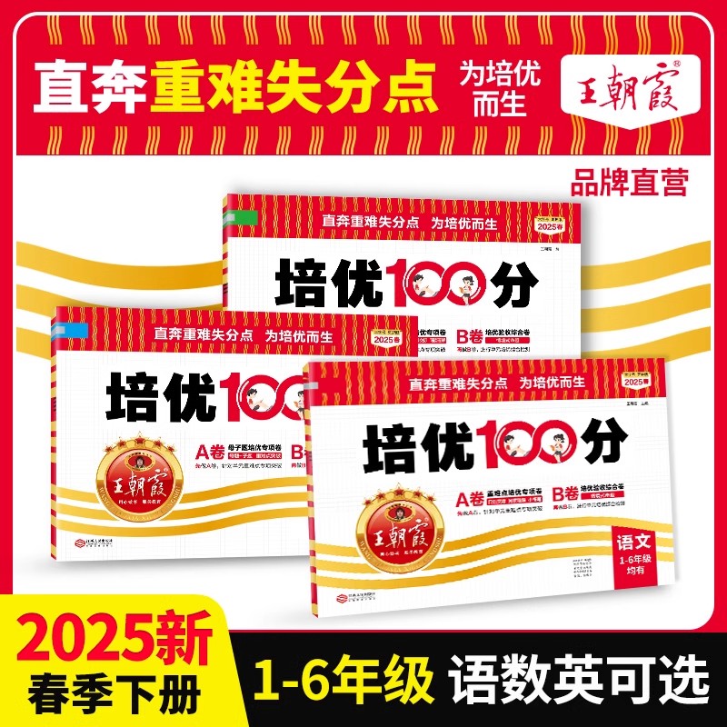2025王朝霞试卷培优100分小学