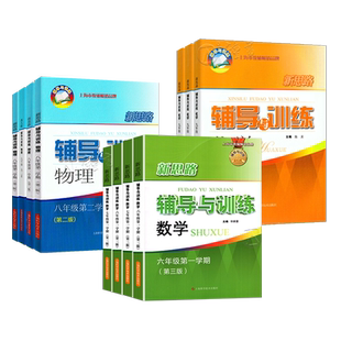 新思路辅导与训练六年级下数学七年级八年级下物理九年级化学上海初中6789年级上下册高一上高二新思路辅导与训练高中必修总复习