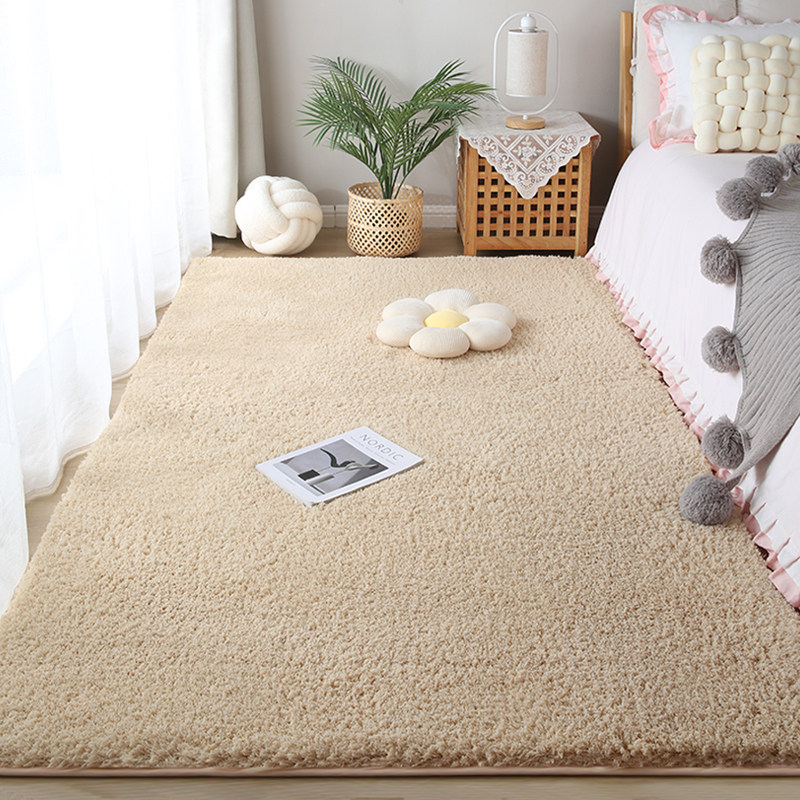 加厚毛绒床边地毯卧室冬天少女网红房间布置用主卧床前毛毯地垫,居家布艺,床边毯,淘宝优惠券,粉丝福利购,淘宝优惠卷