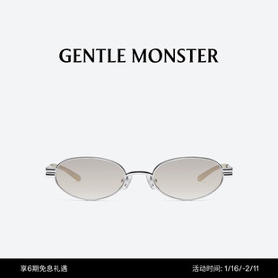 【新年礼物】LOLOS金属椭圆形太阳镜防晒墨镜GENTLE MONSTER