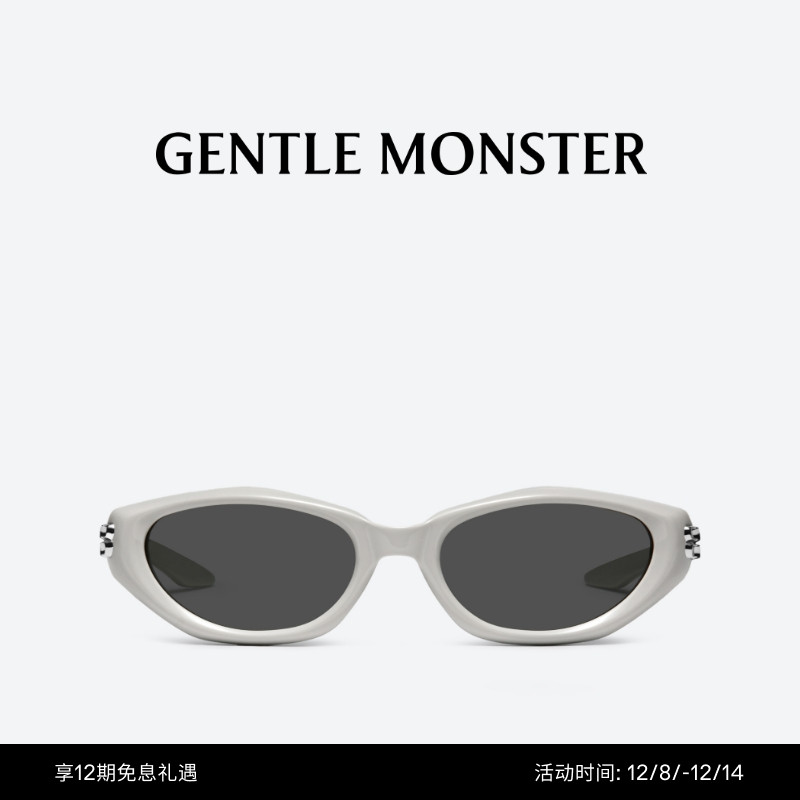 【2025新款】SOSOMO潮流椭圆防晒精致墨镜太阳镜GENTLE MONSTER