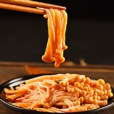 Kang Xiao Qi Fungus Enoki Грибные закуски Свежее красное масло Острый маринованный перец Пять специй 500г