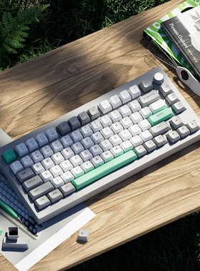 贱驴A3 2.0无线机械键盘Gasket结构客制化三模蓝牙75%配列带旋钮