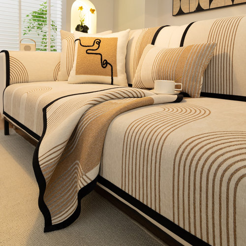 四季通用雪尼尔沙发垫