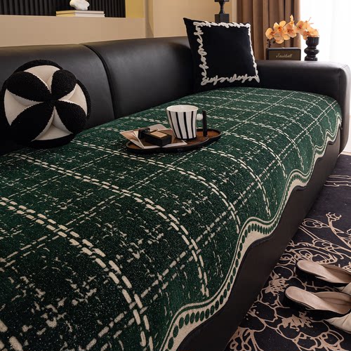 中古风异形沙发垫不规则