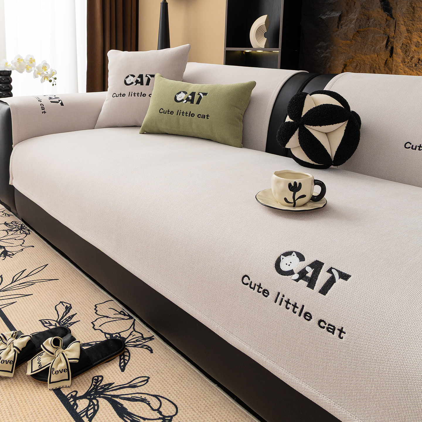 四季通用雪尼尔沙发垫2025新款