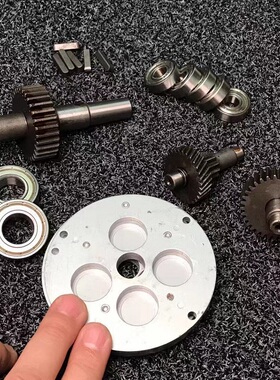 电脑横机配件6GU20K中大罗拉电机齿轮箱齿轮配套轴承齿轮箱后盖