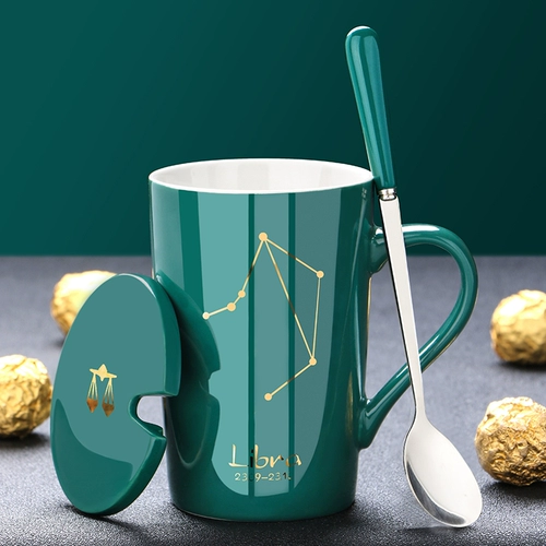 Креативная керамическая трендовая чайная чашка для влюбленных для домашнего использования подходит для мужчин и женщин