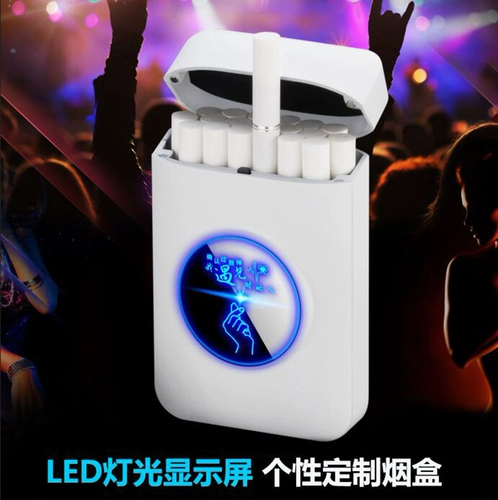 Сигаретная коробка мужчина творческий подход