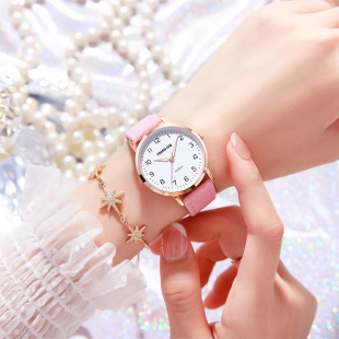 手表女款 初中生高中生机械夜光防水女孩考试专用表 学生2026年新款