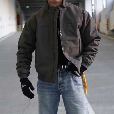 GUNCHILL军潮冬季廓形90白鸭绒羽绒服外套户外加厚保暖飞行员夹克