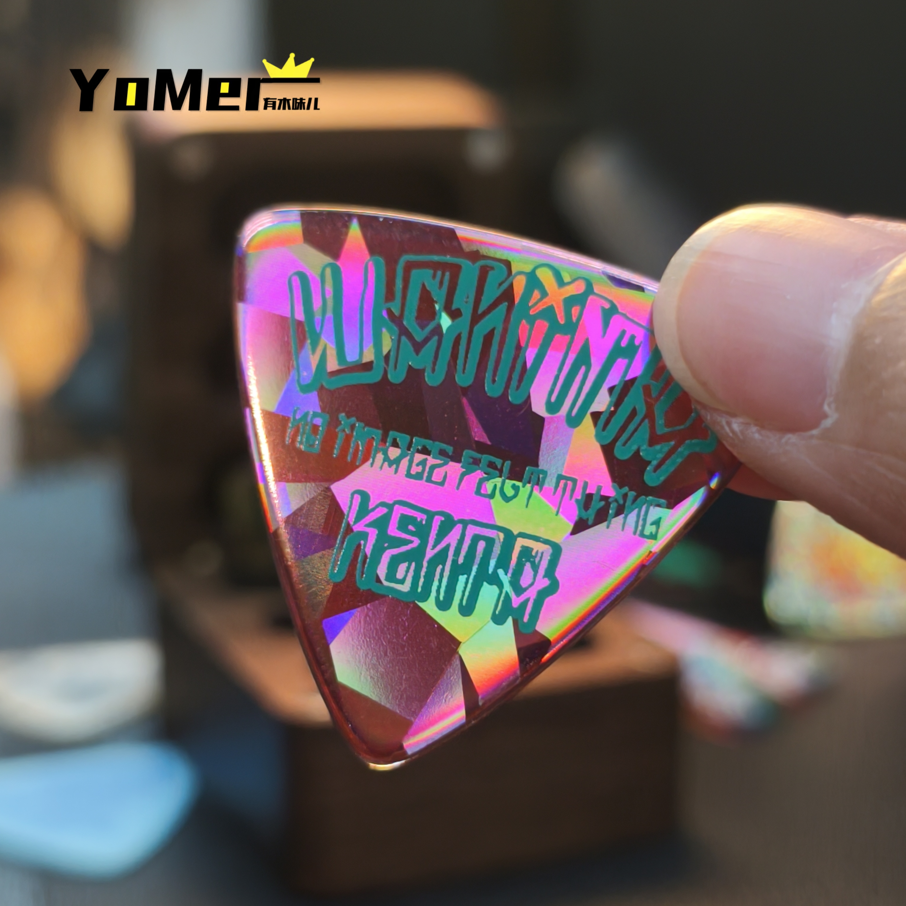 日产ESP 日本乐队WANIMA大三角拨片 KENTA签名款 联名款 限量版