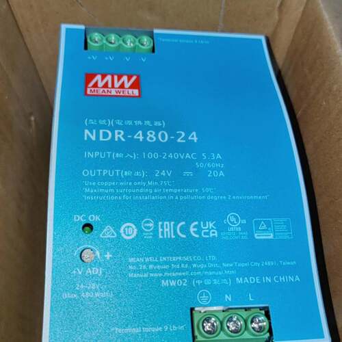 议价电源NDR-480-24，可维修翻新