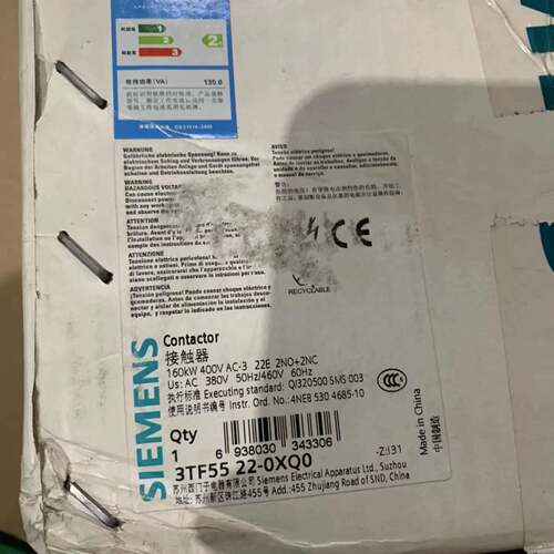 议价西门子交流接触器 3TF51 22-0XQ0可维修翻新
