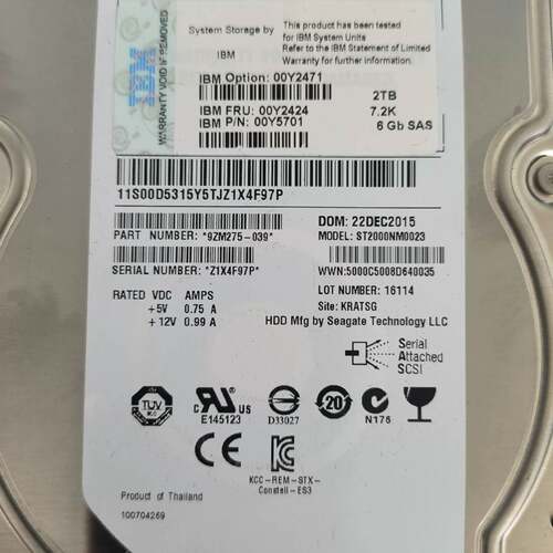 议价00Y2424 00Y5701 00Y5909 IBM V3可维修翻新