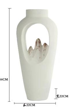 新中式客厅摆件创意山峰雪山饰品现代简约样板间样品屋展示中心装