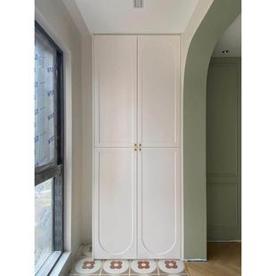 实木法式柜门订制酒柜门定制书柜钢化玻璃柜门定做餐边柜改造自装