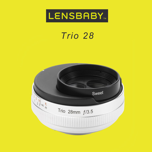 美国Lensbaby TRIO 28微单虚幻漩涡柔焦三合一广角镜头复古文艺A7 - 封面