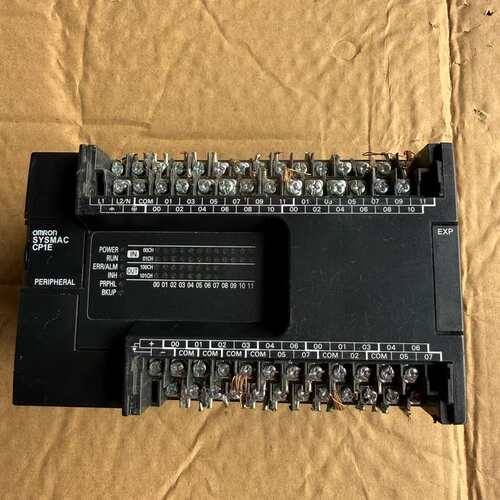 议价-欧姆龙CP1E-E40SDR-A，拆机功能包好-可维修