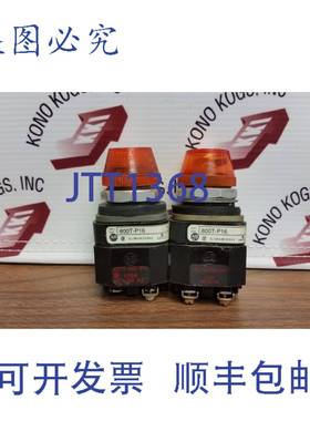原装 供应一对 Allen-Bradley 800T-P16 Ser. T 指示灯 - 橙色