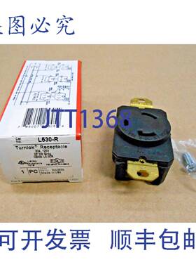 原装供应PASS & SEYMOUR L530-R Turnlok 插座 30 安培 125 伏 NE