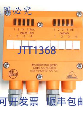 原装 供应6 件 IFM AC 2035 E 模块 4DI 4DO T CCT