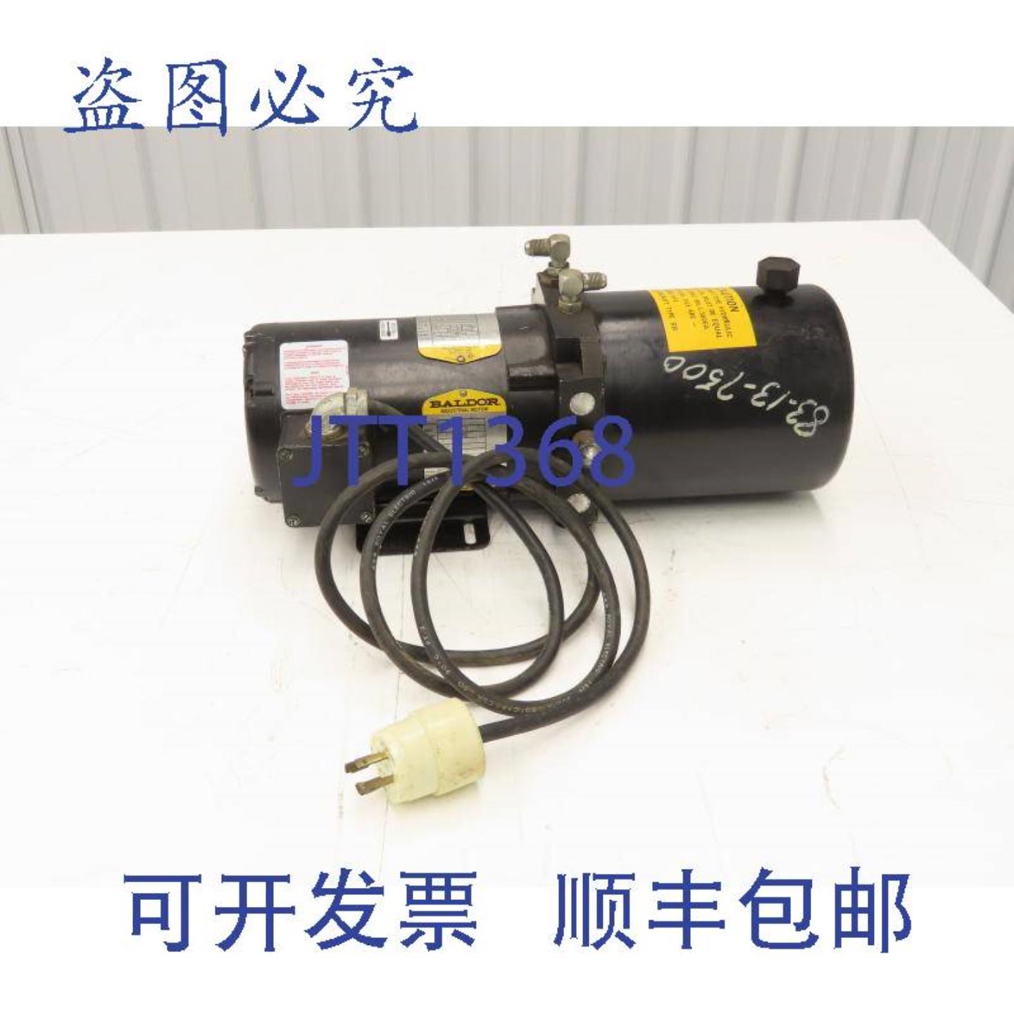供应Baldor 34-5248-3226 液压泵动力装置 230460V 3PH 38NPT