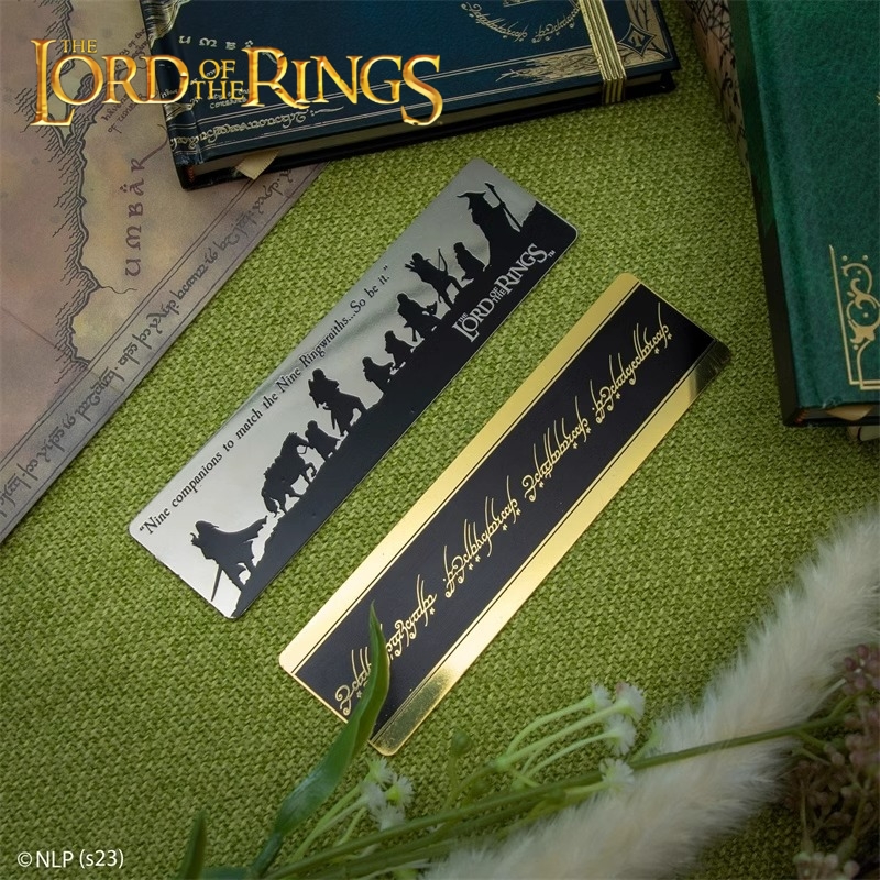正版Cinereplicas指环王周边魔戒护戒小队金属书签中土世界礼物
