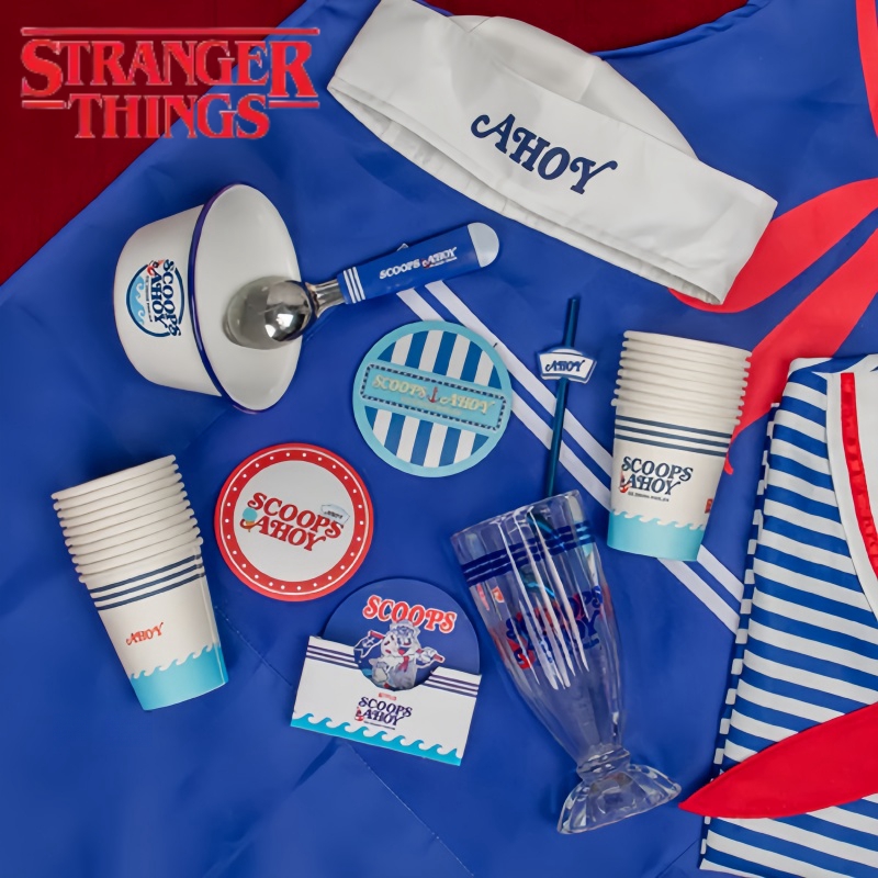 正版怪奇物语冰淇淋店系列周边