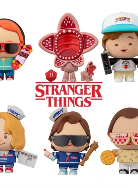 正版Stranger Things怪奇物语周边手办食人花玩偶max拼装摆件礼物