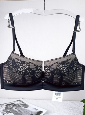 兰卓丽300820133蕾丝UPDATE系列性感内衣小胸聚拢软钢圈深V胸罩