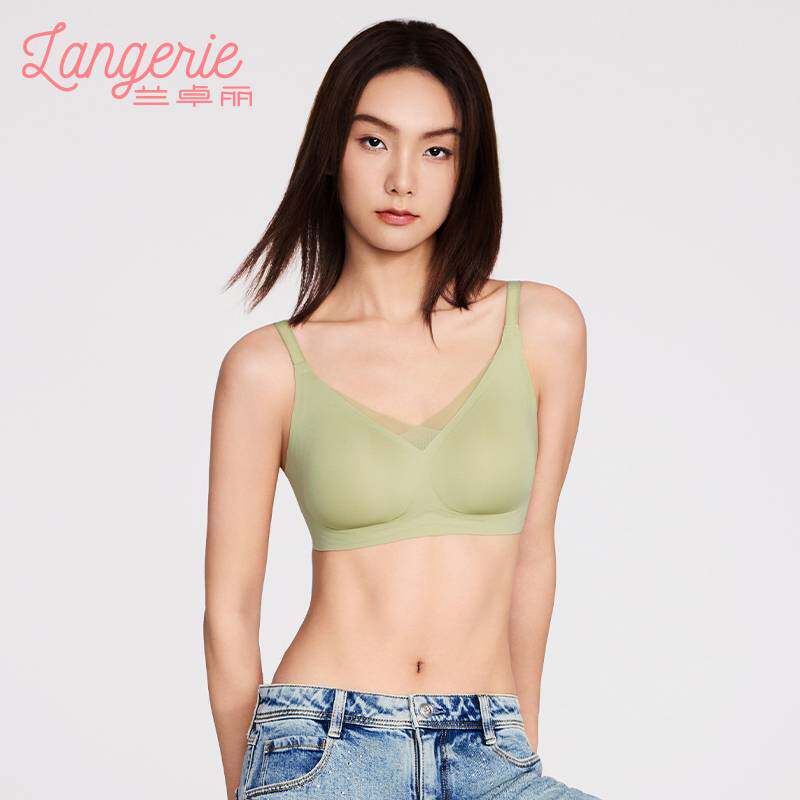 兰卓丽自由能量5系列内衣软支撑无痕细带围文胸300830252